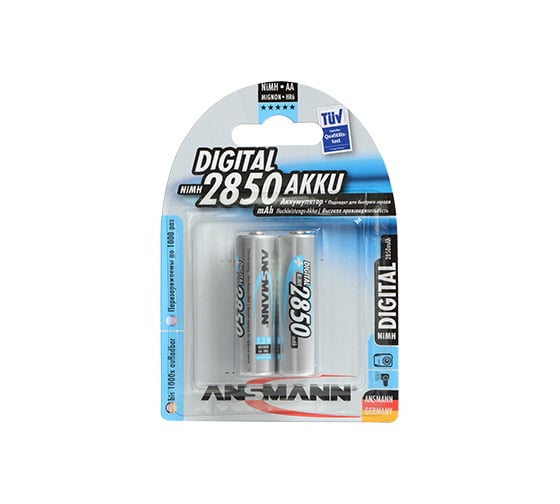 Аккумулятор ANSMANN 2шт. 5035082-RU AA 2850мАч DIGITAL 11403