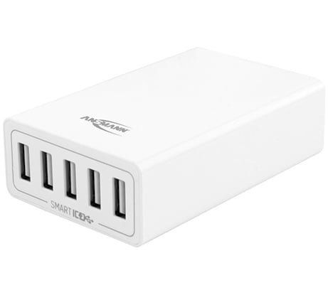Зарядная станция ANSMANN 1001-0054 USB Charger 8.0A 15183