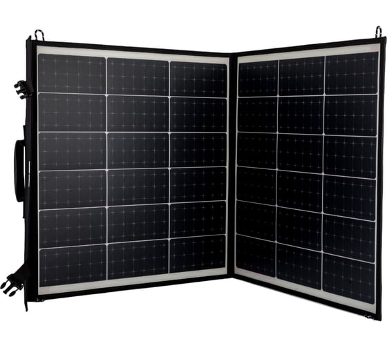 Складная влагозащищенная солнечная батарея TopOn 100W 18V DC, Type-C PD 60W, USB QC3.0 18W, USB 12W, на 2 секции TOP-SOLAR-100