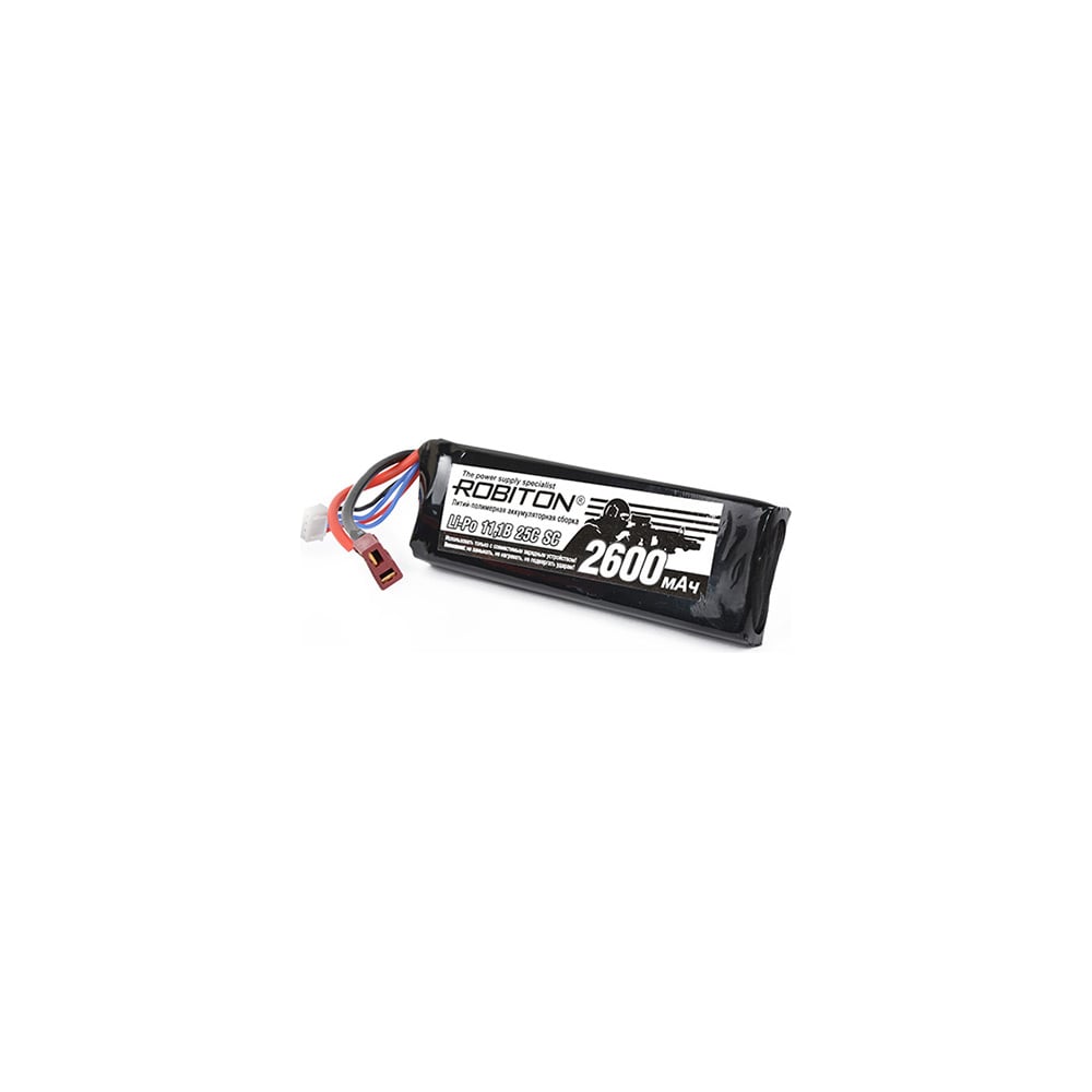 Аккумуляторная сборка Robiton LP-STB3-2600 Lipo 11.1В 2600мАч 13760 ...