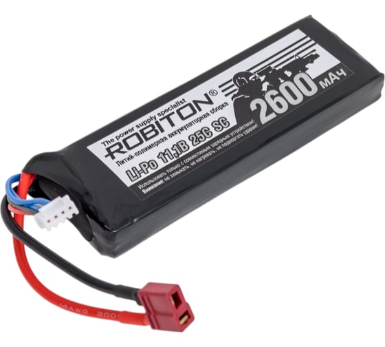 Аккумуляторная сборка Robiton LP-STB3-2600 Lipo 11.1В 2600мАч 13760