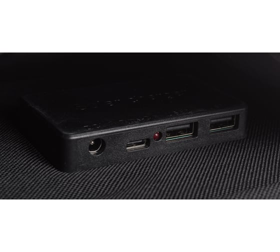 Складная влагозащищенная солнечная батарея TopOn 80W 18V DC, Type-C PD 60W, USB QC3.0 18W, USB 12W, на 4 секции TOP-SOLAR-80