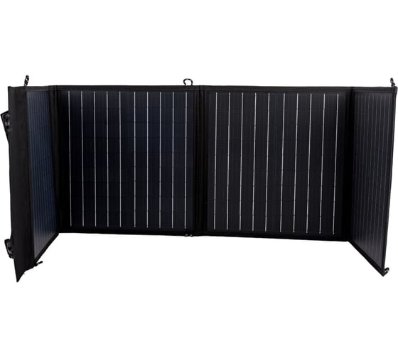 Складная влагозащищенная солнечная батарея TopOn 80W 18V DC, Type-C PD 60W, USB QC3.0 18W, USB 12W, на 4 секции TOP-SOLAR-80