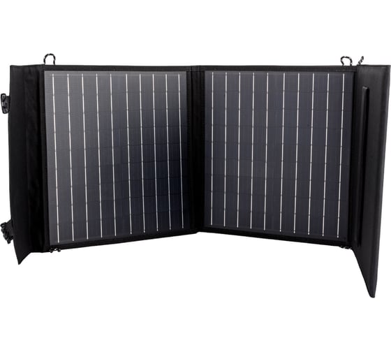Складная влагозащищенная солнечная батарея TopOn 80W 18V DC, Type-C PD 60W, USB QC3.0 18W, USB 12W, на 4 секции TOP-SOLAR-80