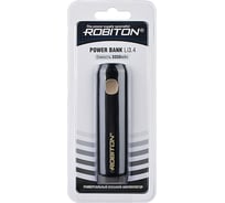 Универсальный внешний аккумулятор Robiton POWER BANK Li3.4 COSMOS черный 3350мАч 14263