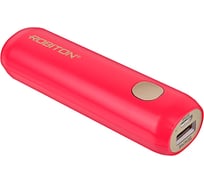 Универсальный внешний аккумулятор Robiton POWER BANK Li3.4 ROSE розовый 3350мАч 14265