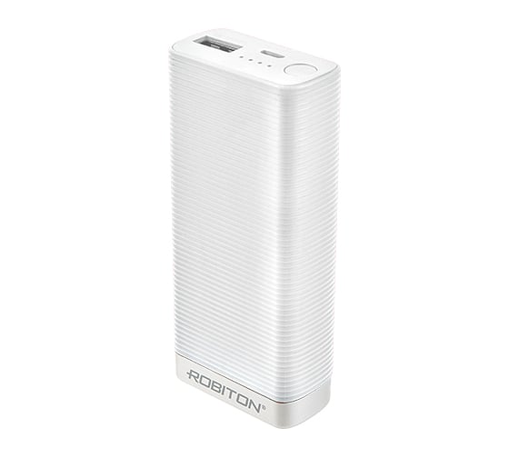 Универсальный внешний аккумулятор Robiton POWER BANK Li5.2-W 5200мАч белый 15287 1