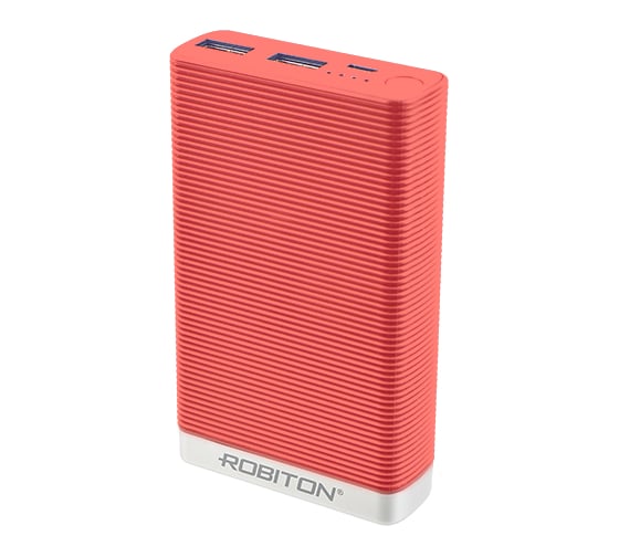 Универсальный внешний аккумулятор Robiton POWER BANK Li7.8-R 7800мАч красный 15311