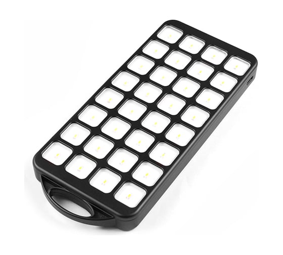 Универсальный внешний аккумулятор Robiton POWER BANK LP-8-Solar 32 LED, 8000мАч 15204