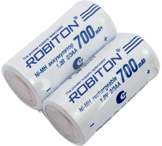 Аккумулятор Robiton 2шт. 700MH2/3AA-2 13799