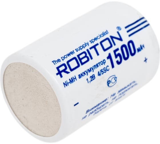 Аккумулятор Robiton 2шт. 1500MH4/5SC-2 13798