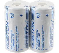 Аккумулятор Robiton 2шт. 2800NCC с плоским контактом 14867