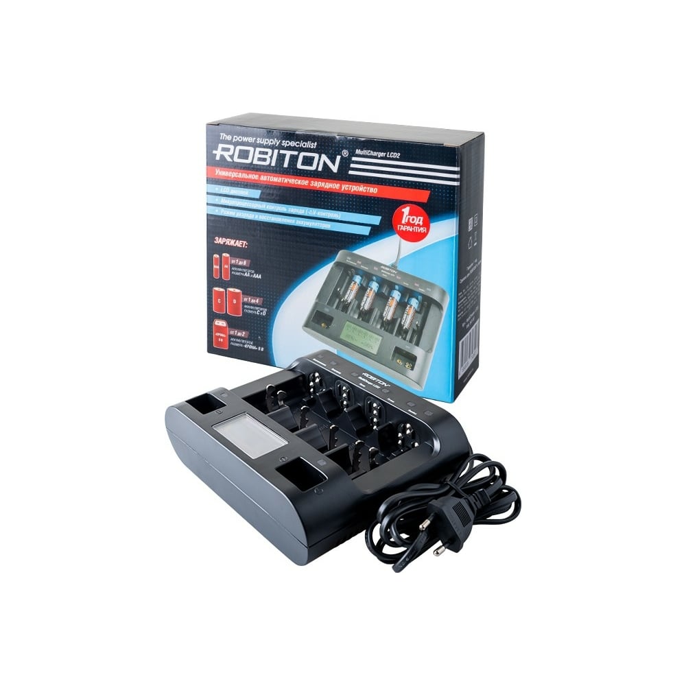 Зарядное устройство Robiton MultiCharger LCD2 18258 - выгодная цена .