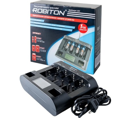 Зарядное устройство Robiton MultiCharger LCD2 18258
