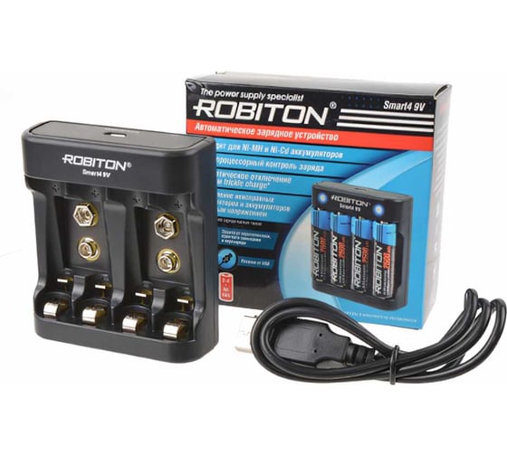 Зарядное устройство Robiton Smart4 9V 16975