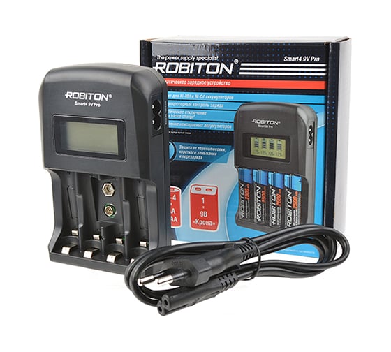 Зарядное устройство Robiton Smart4 9V Pro 16972 1