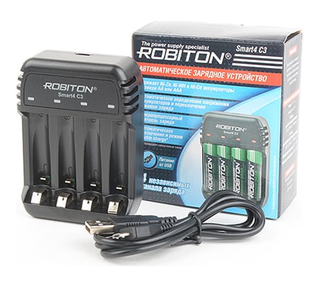 Зарядное устройство Robiton Smart4 C3 17262