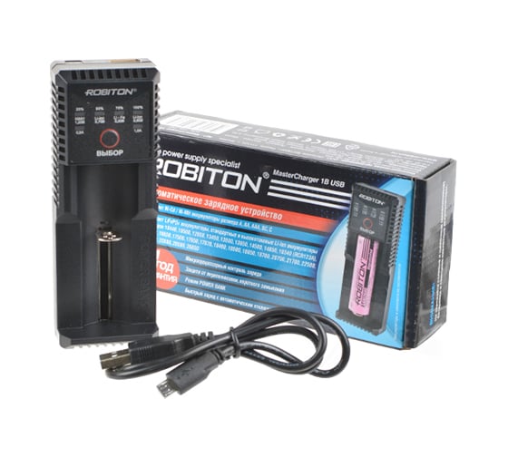 Зарядное устройство Robiton MasterCharger 1B USB 17022