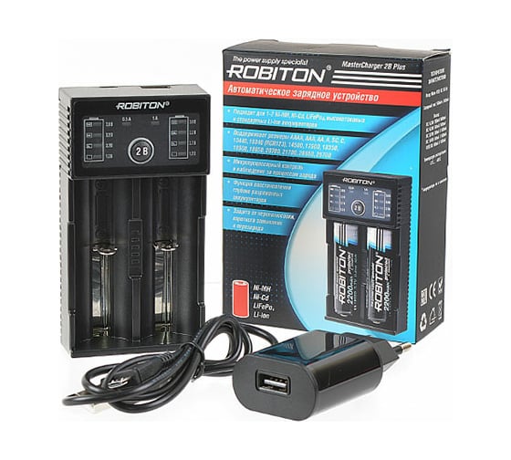 Зарядное устройство Robiton MasterCharger 2B Plus 17771