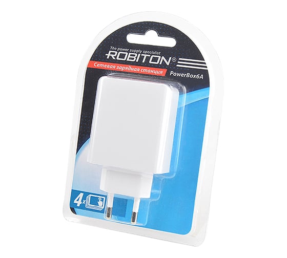 Зарядная станция Robiton PowerBox6A 15399