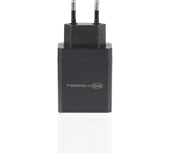 Сетевое зарядное устройство Heyner 230V 3-порта USB 3.0 Черное 511660
