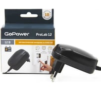 Зарядное устройство для свинцово-кислотных аккумуляторов GoPower 12V ProLab 12 1.0A (1/100) 00-00015355