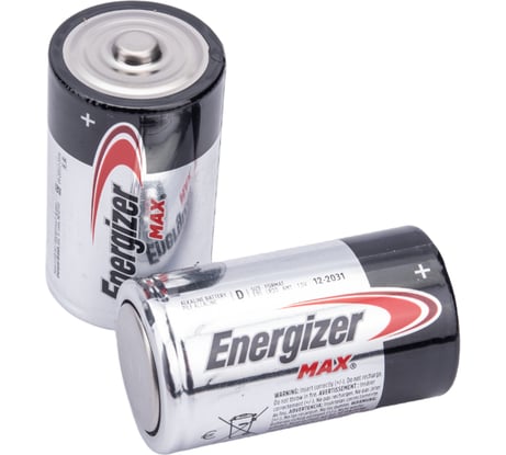 Батарейки Energizer MAX Plus D/E95 2 шт/бл Alkaline 7638900426823