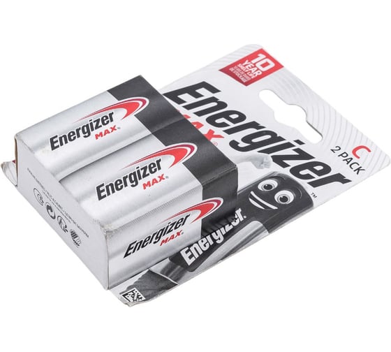 Батарейки Energizer MAX Plus E93/C 2 шт/бл Alkaline 7638900426809