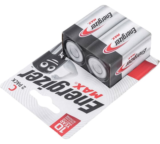 Батарейки Energizer MAX Plus E93/C 2 шт/бл Alkaline 7638900426809