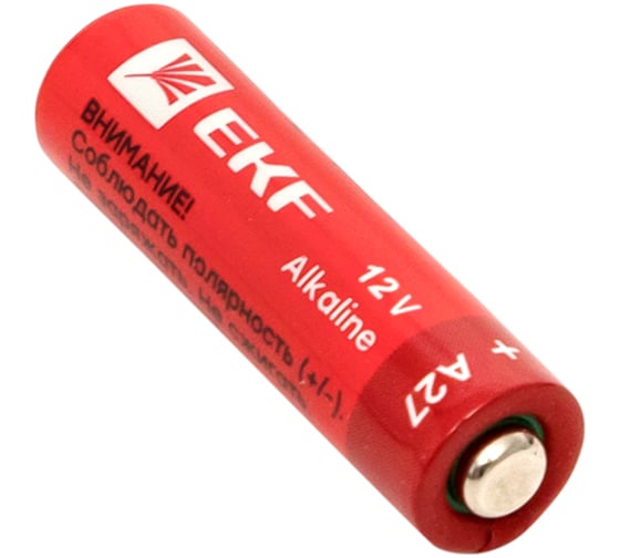 Алкалиновая батарейка EKF типа А27 для сигнализаций блистер 5шт. A27-BL5
