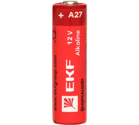 Алкалиновая батарейка EKF типа А27 для сигнализаций блистер 5шт. A27-BL5