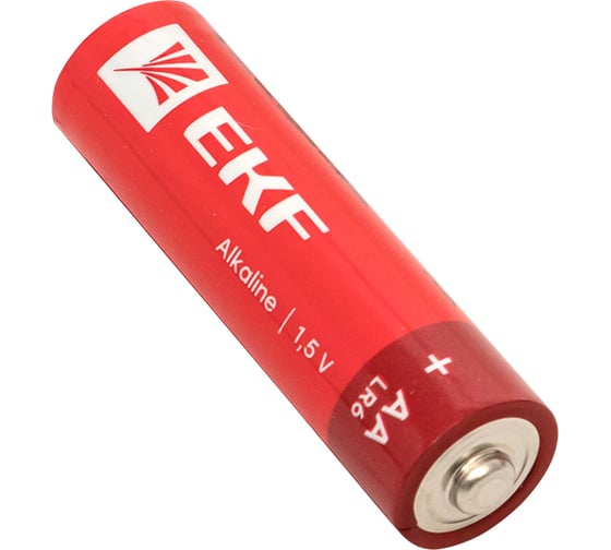 Алкалиновая батарейка EKF типа АА(LR6) пластиковый бокс 24шт. LR6-BOX24