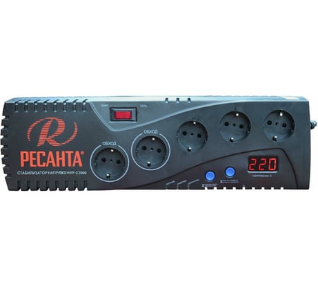 Стабилизатор Ресанта С2000 63/6/34