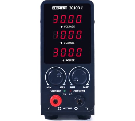 Лабораторный импульсный блок питания ELEMENT 3010D-I (30V 10A) 17663