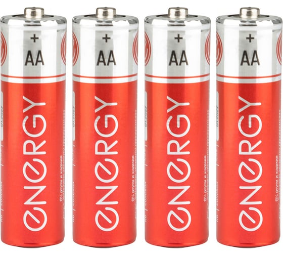 Солевая батарейка ENERGY R6/4S (AА) 104407
