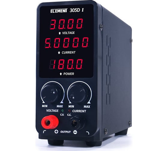 Лабораторный импульсный блок питания ELEMENT 305D-I (30V 5A) 17661