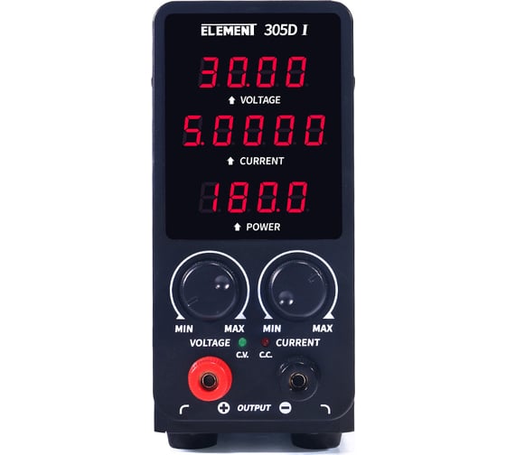 Лабораторный импульсный блок питания ELEMENT 305D-I (30V 5A) 17661