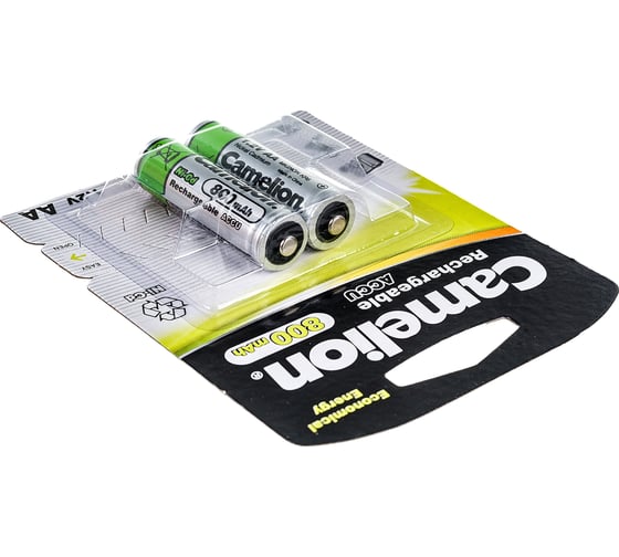 Аккумулятор  AA- 800mAh Ni-Cd BL-2, 1.2В Camelion, 2202