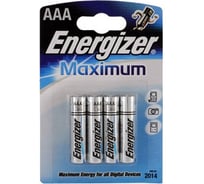 Элемент питания, 1.5V,  Maximum BL-4 Energizer, LR 03, 10243