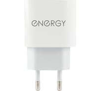 Сетевое зарядное устройство ENERGY ET-35, USB Type-C, 18 Ватт, цвет - белый 104293