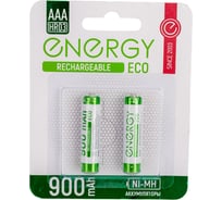 Аккумулятор ENERGY Eco NIMH-900-HR03/2B (АAА) 104987