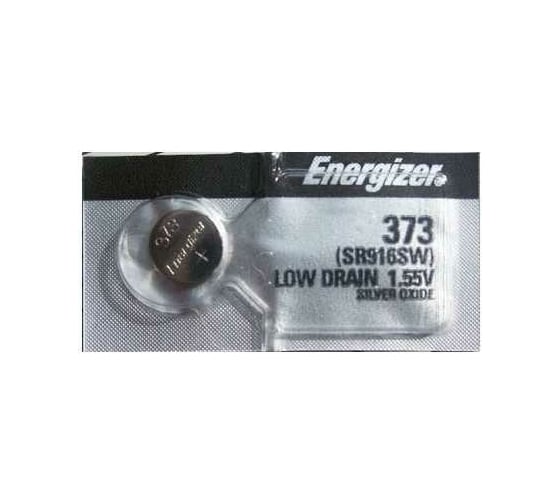 Батарейка Energizer Silver Oxide 373 1 шт/бл 7638900058802
