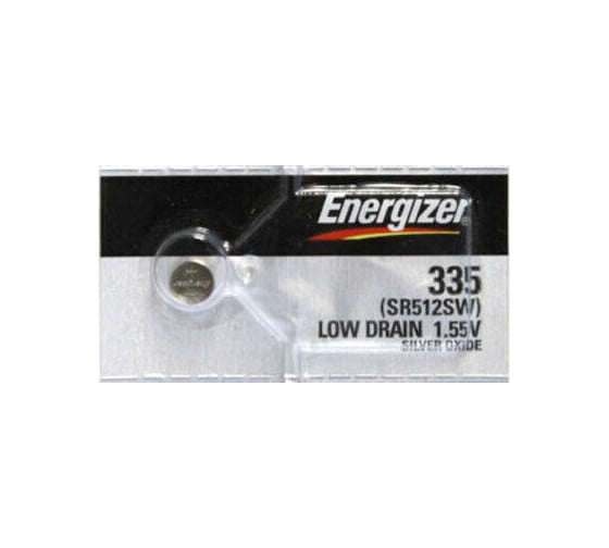 Батарейка Energizer 335 Silver Oxide ZM 1 шт/бл 7638900059304