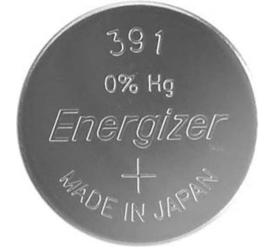 Батарейка Energizer 391MZ.Z2 Silver Oxide1,5V 7638900254716