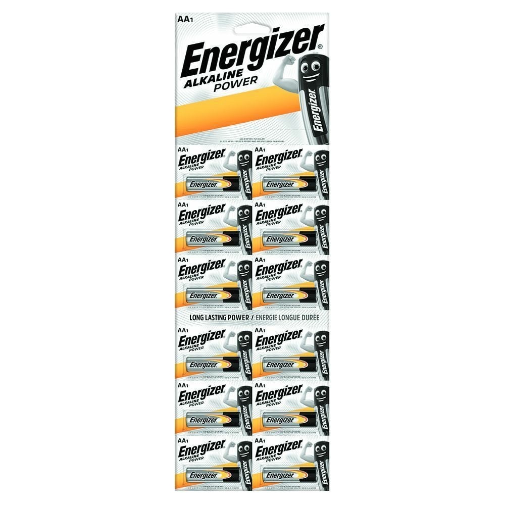 Батарейка Energizer POWER ALK AA 12 шт/бл 7638900432350 - выгодная цена ...