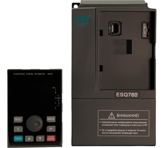Частотный преобразователь ESQ 760-4T0055G/0075P 08.04.000477