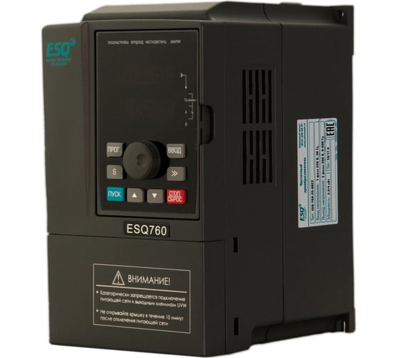 Частотный преобразователь ESQ 760-2S-0022 08.04.000907 1