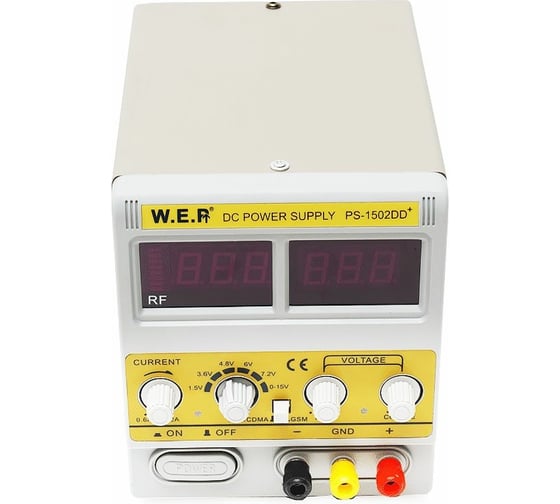 Лабораторный источник питания W.E.P 1502DD+ М0949060