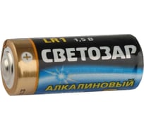 Батарейка СВЕТОЗАР ALKALINE, SV-59022, LR1, 1,5В