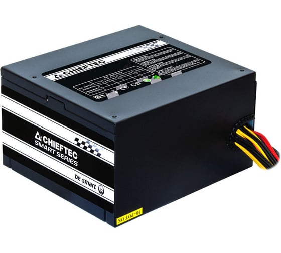 Блок питания Chieftec 500W Smart ATX-12V V.2.3 12cm fan, Active PFC, Efficiency 80 with p GPS-500A8